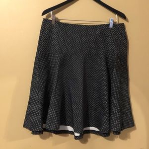 NWT Lane Bryant Black and White Skirt